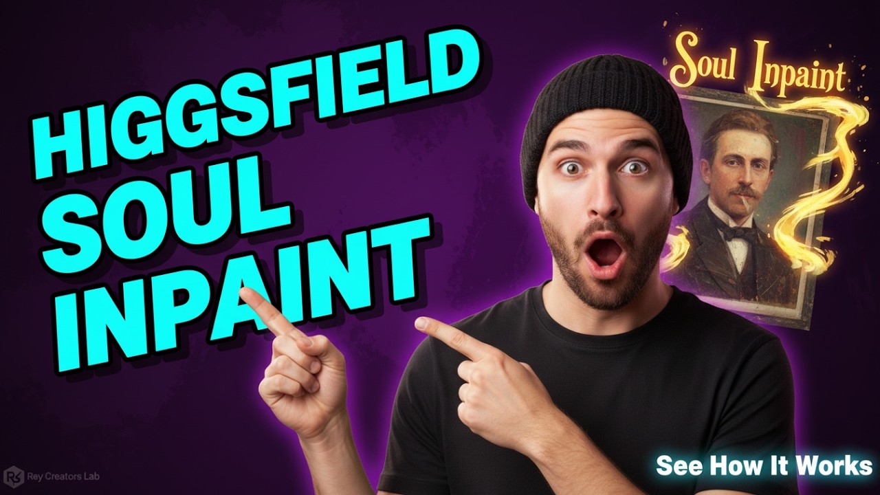 Introducing Higgsfield Soul Inpaint - How it Works!