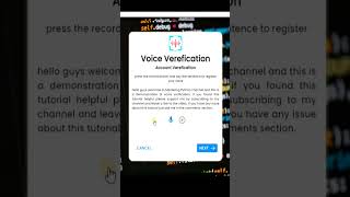 Login With Voice Verification Python
