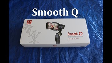 Zhiyun Smooth Q - GoPro and Phone!!
