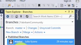 Iniciando com Git usando Team Foundation Server 2013