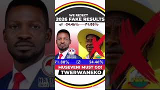 🚨 WE REJECT THE FALSE RESULTS! 🚨 #shorts #humanrights  #UgandaIsBleeding #MuseveniMustGo #uganda