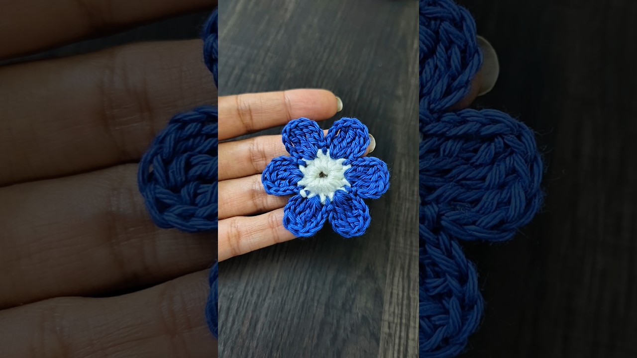 Crochet Flower Tutorial @sara1111