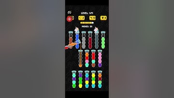 Color Water Sort 3D level 471