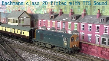 Bachmann class 20 fitted with TTS Sound