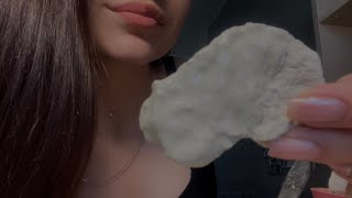 мел графиня ланина в пасте из глины астана | хруст, асмр, chalk, crunch, asmr,clay