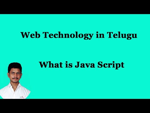 Java Script in Telugu || Web Technology in Telugu || By Mr Sivarao