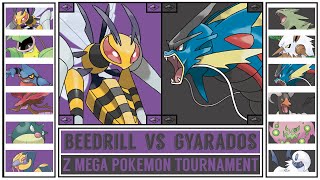 MEGA BEEDRILL vs MEGA GYARADOS | Z Mega Pokémon Tournament: Kanto-Johto Edition | Battle #07