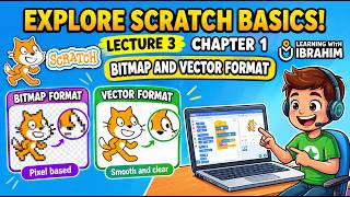 3 - Bitmap, Vector, and painting tools in Scratch