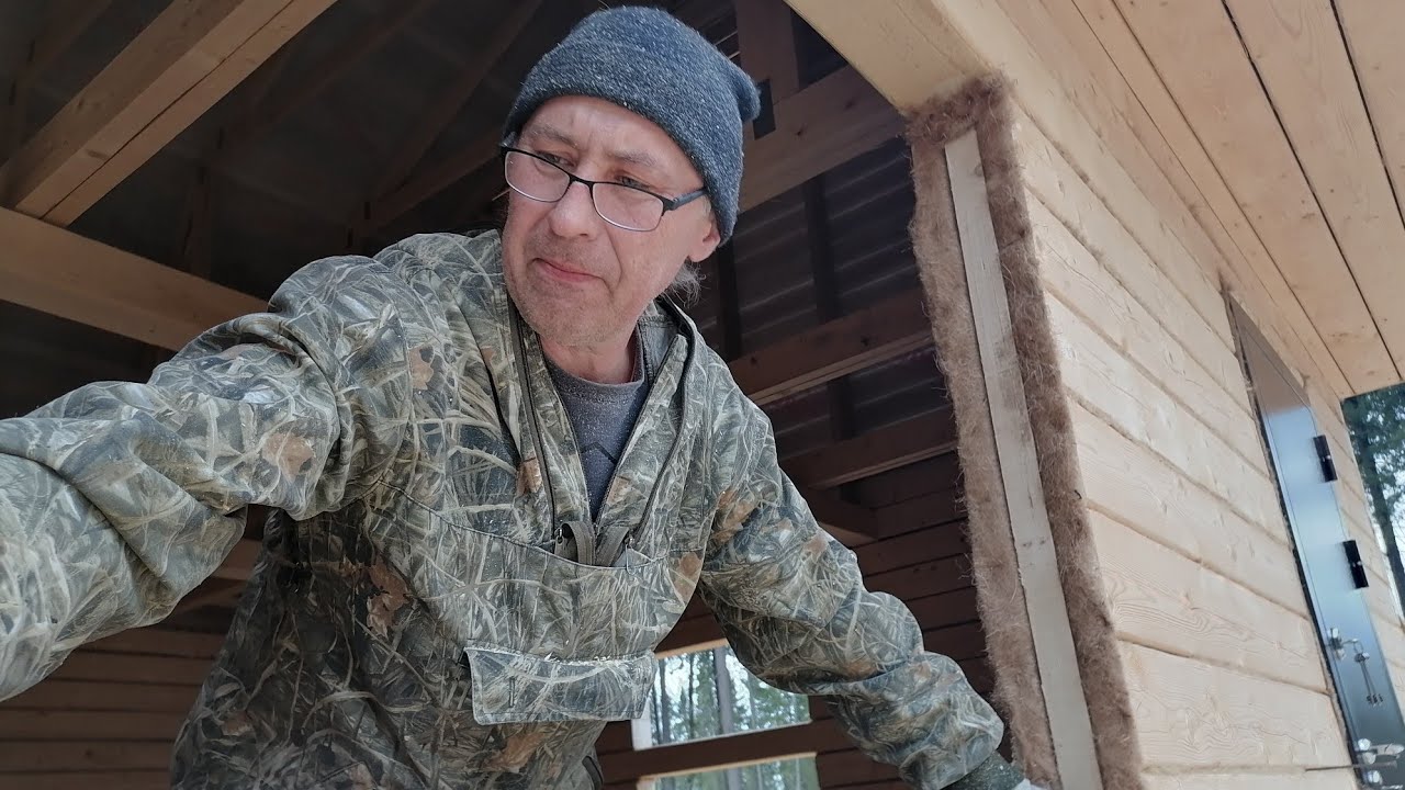 Делаем обсаду на окна ПВХ. Вставляем окна. Приехала подружка в гости ...