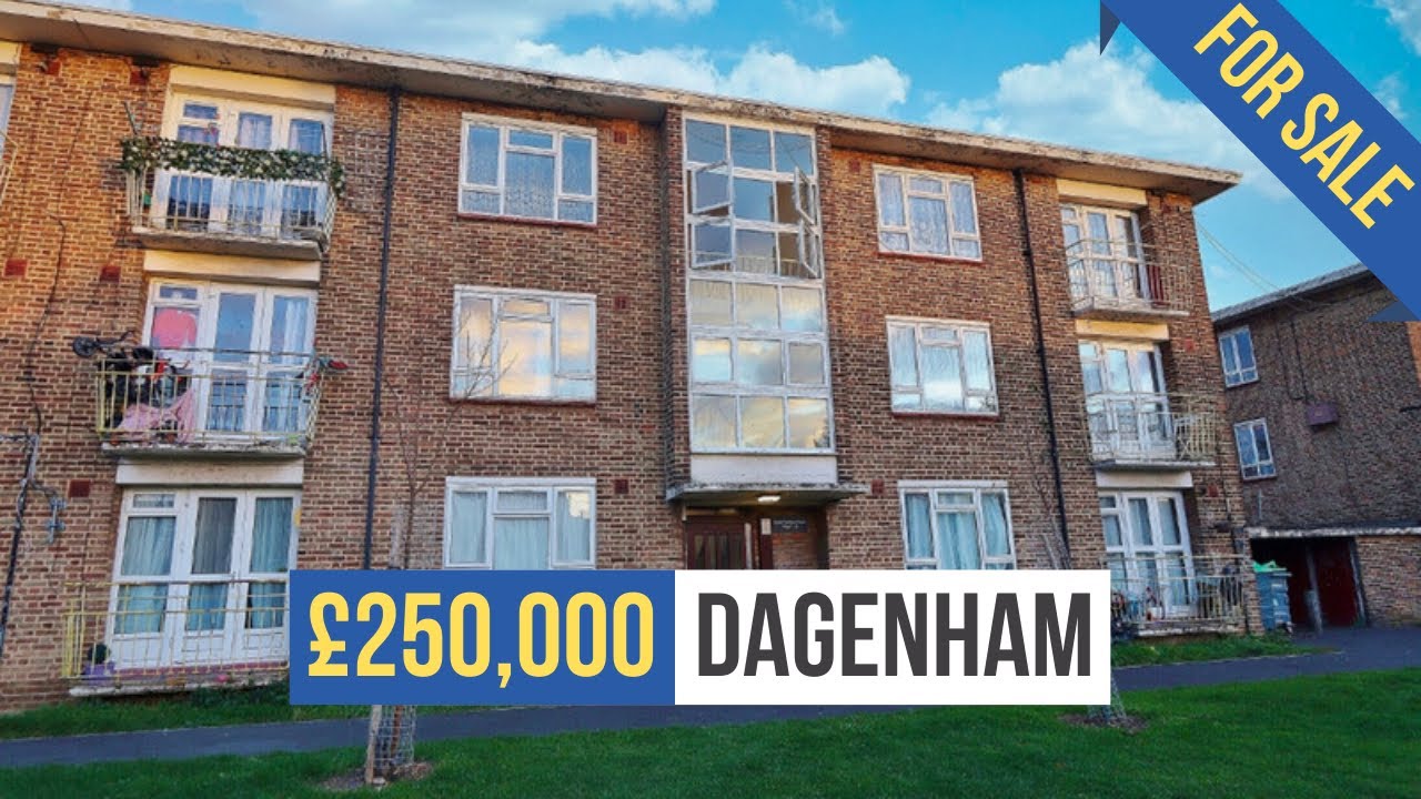 INSIDE a £250,000 Flat FOR SALE Located In Sylvia Pankhurst, Dagenham Ideal For Couples (UK