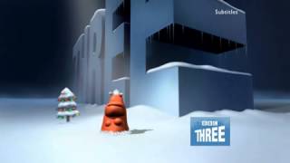 Bbc Three Christmas 2003 2007 Ident Terrible Term