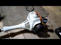 Коса STIHL FS 55 завелась. Эксперимент удался