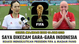 Langsung Heboh ~ Reaksi Presiden FIFA Usai Piala Dunia 2026 Sepi Tanpa Fans Timnas Indonesia Really❓