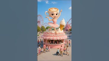 Brainrot ice cream shop！ #brainrot #ballerina #cappuccina