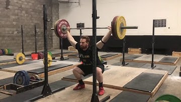 DELTA Weightlifting: Snatch Push Press + Overhead Squat