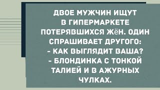 Блондинка с тонкой талией и в ажурных чулках. Смех! Юмор! Позитив!