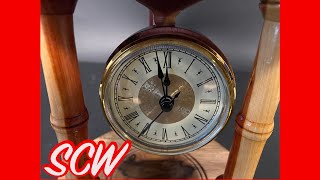 Wood turning: #JanuaryClockChallenge2021