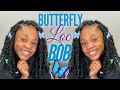 QUICK Kids Butterfly Loc Crochet Bob |NO Wrapping| Janet Collection Nala Tress 3x Butterfly Locs