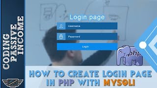 PHP Tutorial: How To Create Login Page in PHP With MySQLi