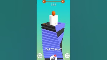 Stack Ball Level 21 #shorts #gaming #viral