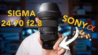 SIGMA 24-70mm f2.8 para Cámaras Sony Alpha