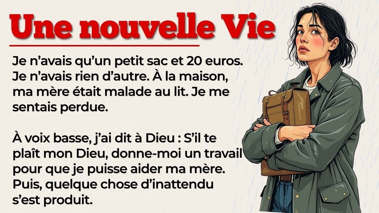 Comment un travail a changé ma vie | Start Learning French with Easy Story (A1-A2)