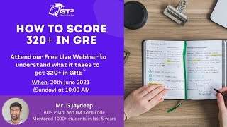How to Prepare for GRE? - Webinar