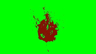 Blood Green Screen - Darah
