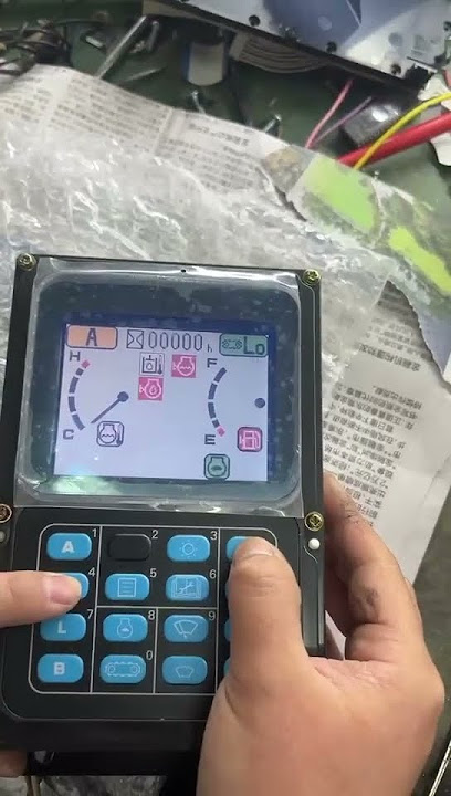 Product Test-7835-12-1001 Monitor for Komatsu -7 Series #komatsu #monitor #construction #machinery