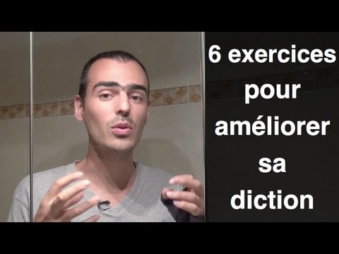 Vidéo: Comment Entraîner La Diction