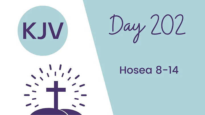 HOSEA 8-14// King James Version KJV Bible Reading // Daily Bible Verse // Bible in a Year Day 202