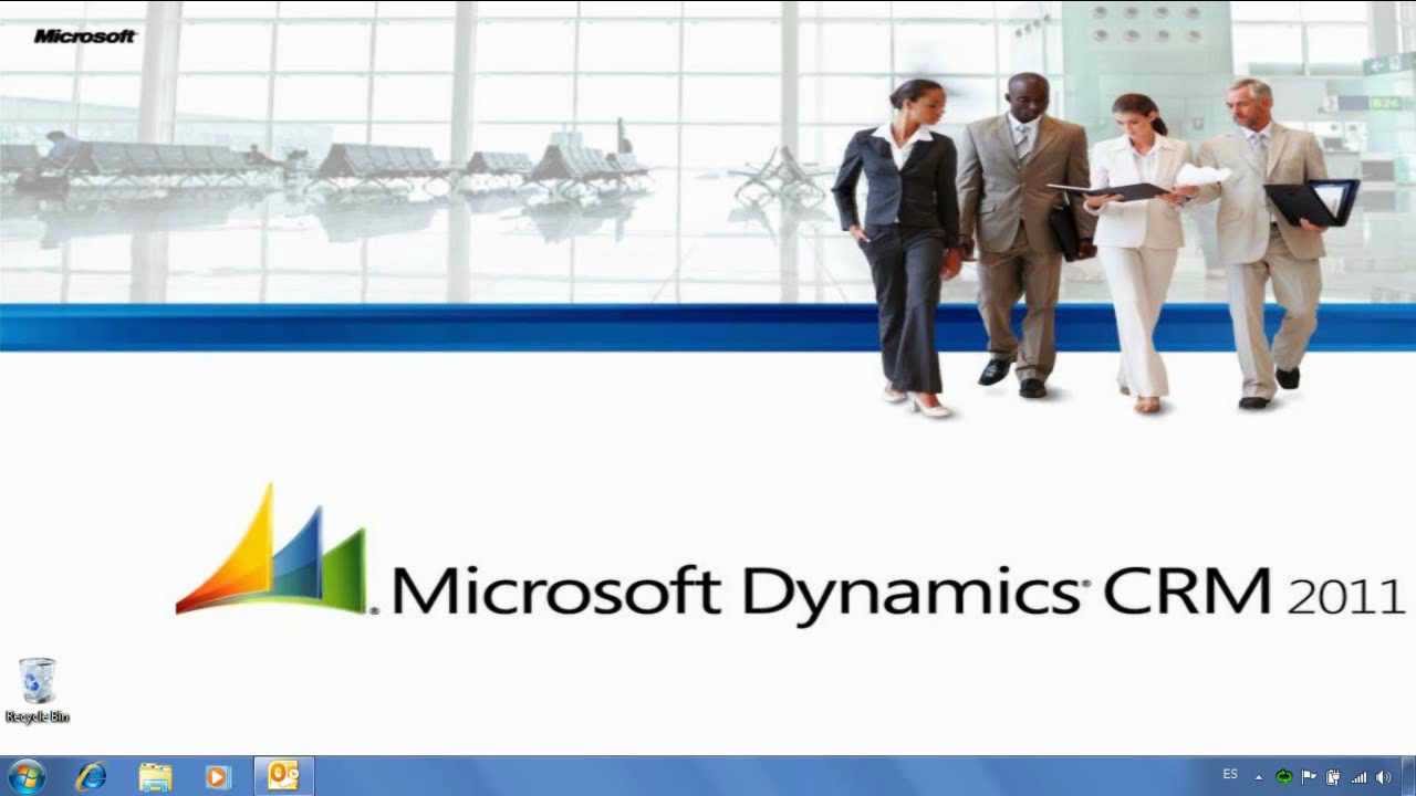 Demo CRM Microsoft Dynamics 2011 , Integración con Outlook - YouTube