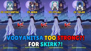 C0 Vodyanitsa DESTROYS C2 Mona, Citlali & Yelan for Skirk! BEST Support for Skirk - Genshin Impact Guide