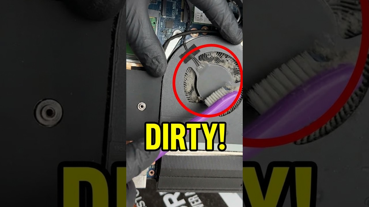 DISGUSTING Alienware gaming laptop #tech #technology #shorts #pc