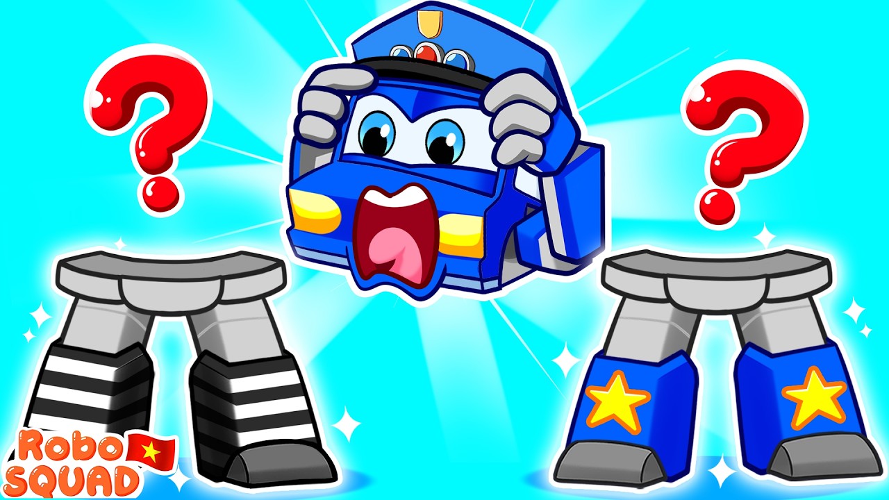 Cơ Thể Của Con Đâu Rồi❓🔎 Cùng Chơi Trò Ghép Hình Nào ✨ Hoạt Hình Thiếu Nhi Vui Nhộn 2D - RoboSquad