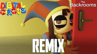 The Amazing Digital Backrooms | EMOTIONAL REMIX (The Backrooms X The Amazing Digital Circus Mashup)