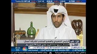 Sheikh Mohamad Bin Faisal Al Thani, CEO of AAMAL COMPANY QPSC,  Interview with CNBC Arabia