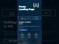 HTML Winter Landing Page ❄️ | Day 14 #animation #coding #frontendcourse #programming #html