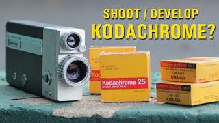 Shooting / Developing Kodachrome Movie Film as BW