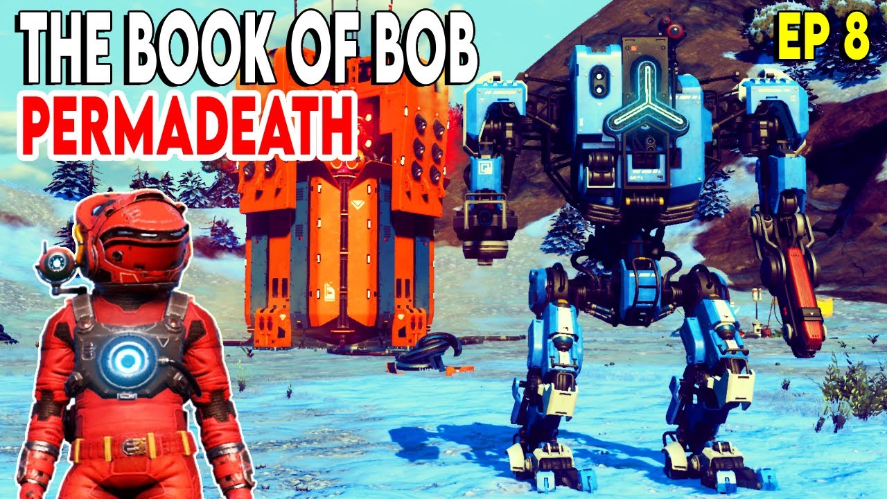 HardFrame Mech In Permadeath Mode No Man's Sky Gameplay Sentinel Update: Ep 8