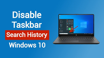 How to Disable Taskbar Search Box History in Windows 10