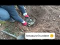 Finding the lost treasure using a metal detector 🤫⛏️🏺