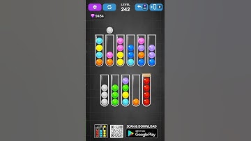 Ball Sort Puzzle Solution Level 242