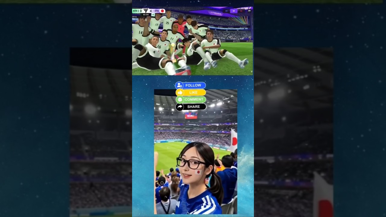 samurai blue/#japan #fcmobile #num32 - YouTube