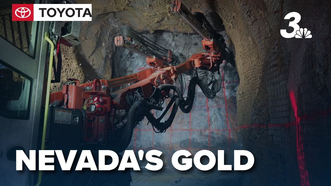 How Nevada became America's top gold producer: A tour inside an underground mine