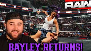 BAYLEY RETURNS ON WWE RAW REACTION 9/7/26!