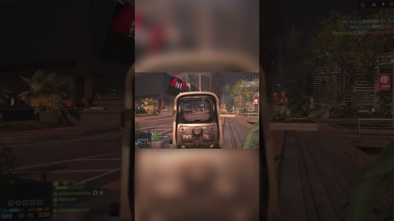 Controlled bursts with a LSAT(Battlefield 4)