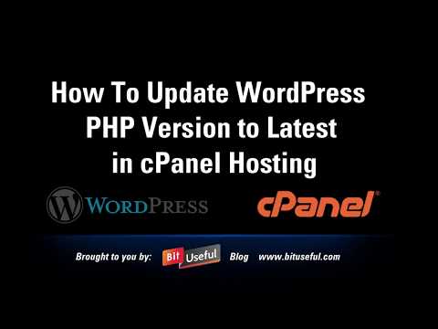 How To Update WordPress PHP Version safely to the Latest in cPanel Hosting