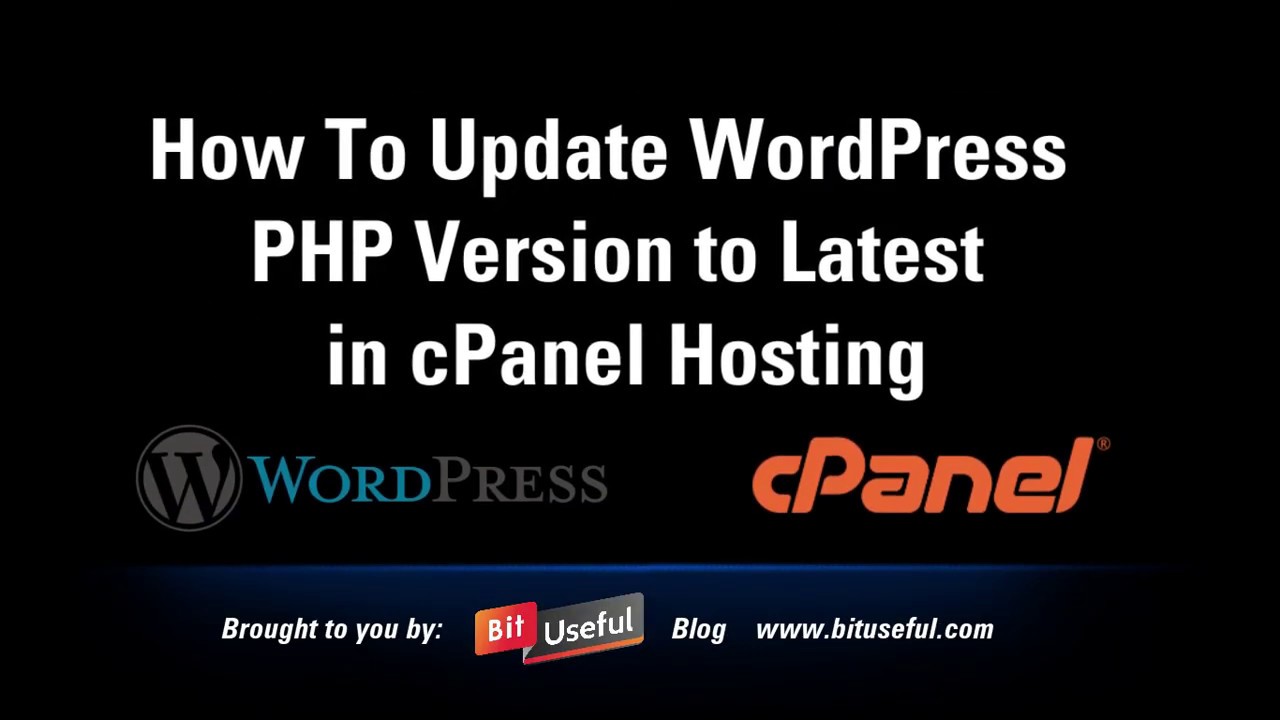 How To Update WordPress PHP Version safely to the Latest in cPanel ...