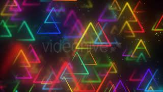 Triangle Moving Background (3 Pack) - motion graphics video